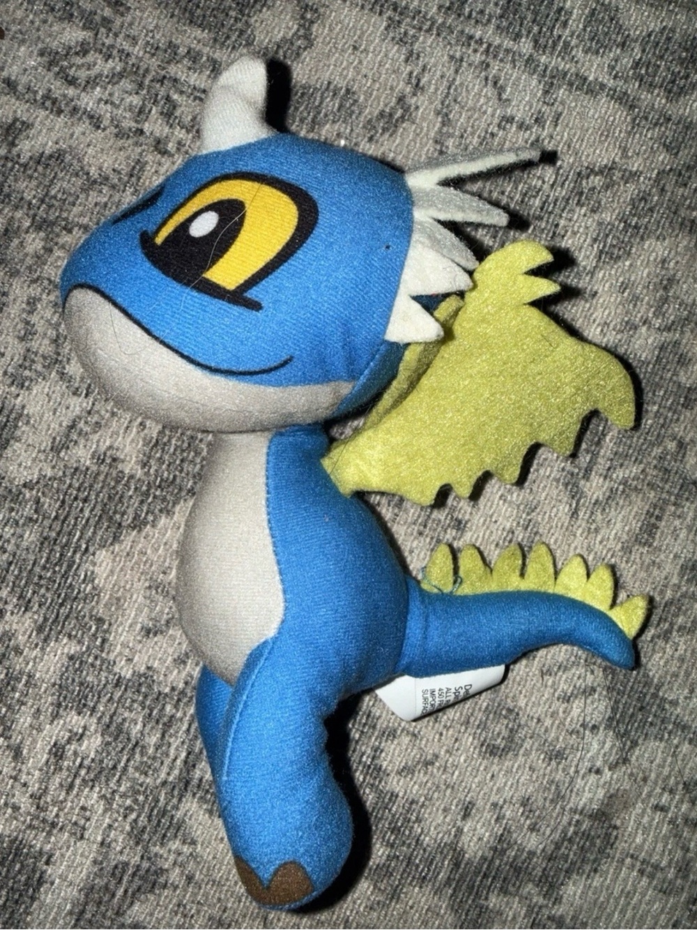 DreamWorks How To Train Your Dragon Buddies Defenders Nadder Plush Sound 7” USED